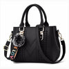 Embroidered Leather Messenger Bag