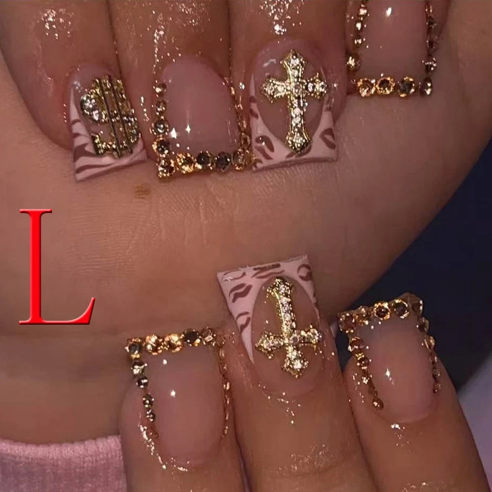 Aurasin Glam French Press-On Nails
