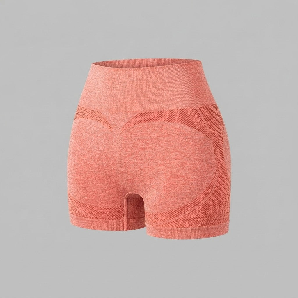 High Waist Running Gym Shorts
